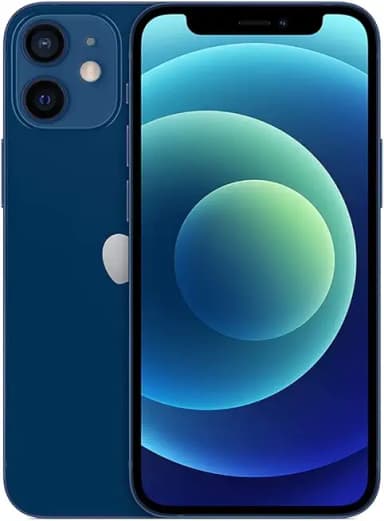Apple iPhone 12 Mini 5G, US Version, 128GB, Blue - Unlocked (Renewed)